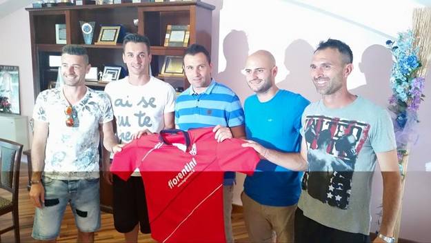 La presentazione di Carlini, Perrotti e Fiorini