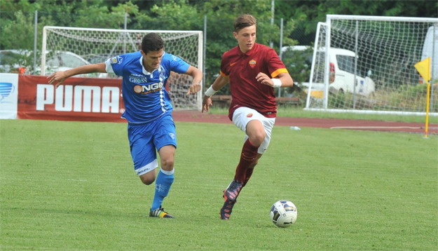 Luca Pellegrini nella finale Scudetto Allievi contro l'Empoli ©Laura Del Gobbo
