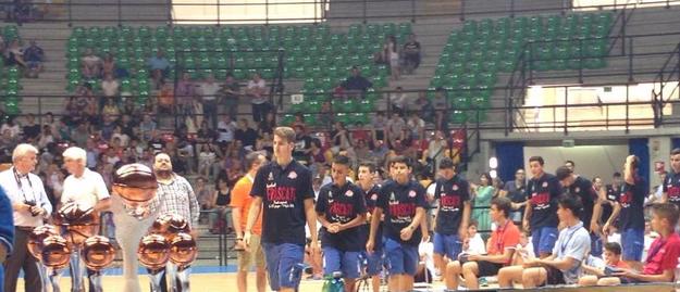L'Under 15 del basket Frascati