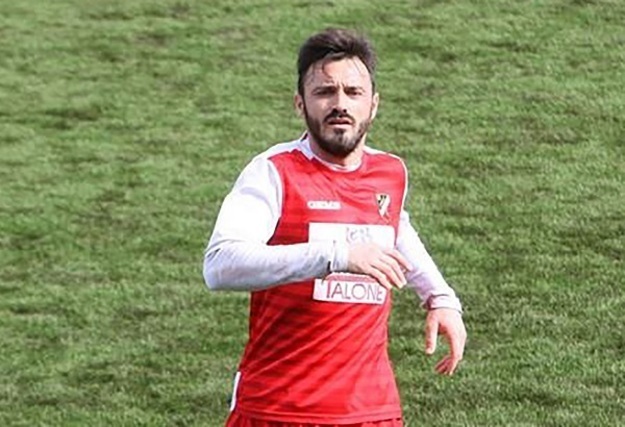 Giacomo Iozzi con la maglia del Colleferro