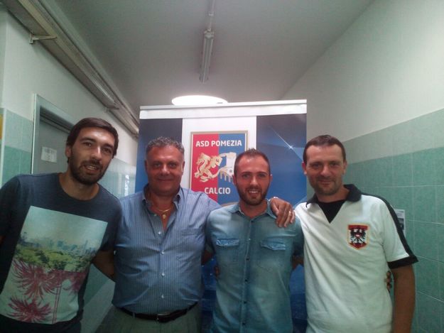 Da sinistra: Matteo Amico, Piero Peri, Filiberto Trinca e Francesco Punzi