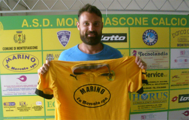 Marco Testa con la nuova maglia ©Montefiascone