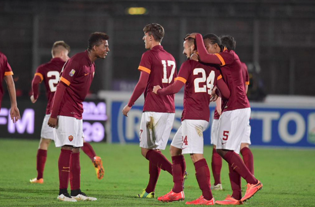La Roma Primavera di Alberto De Rossi ©asroma.it