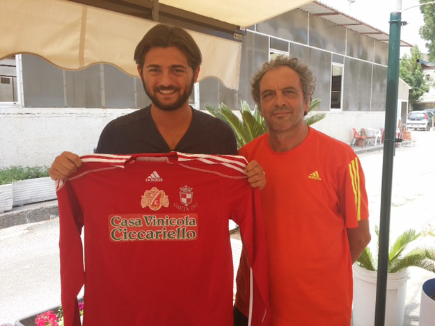 Vitelli con la maglia del Gaeta