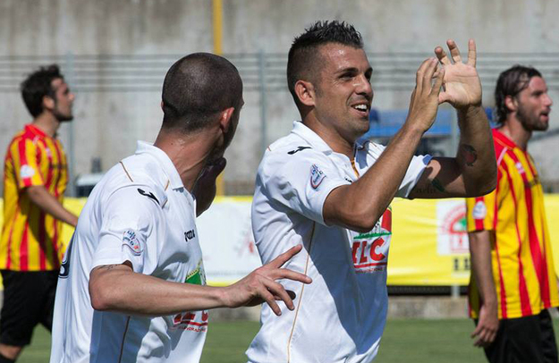 Rocco Giannone esulta ©Facebbok ADC Viterbese