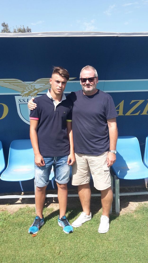 Alessio Chilà con Joop Lensen