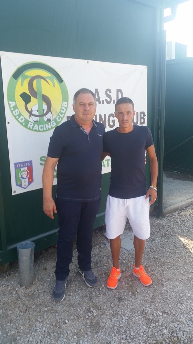 Il presidente Pezone con Pennachia