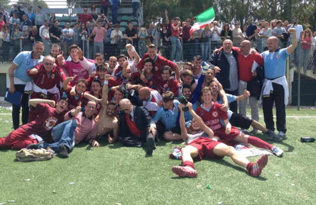 Il Trastevere dopo la vittoria del campionato