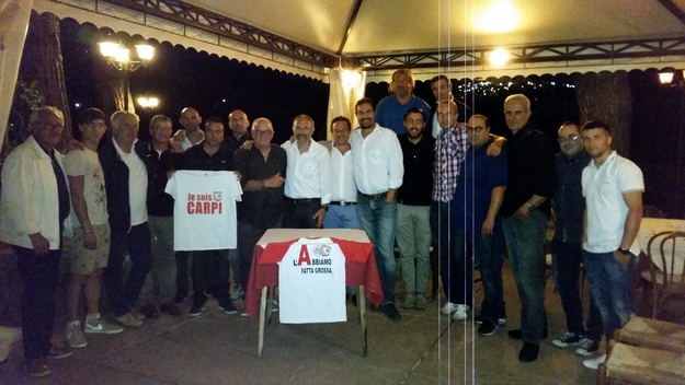 Il gruppo del Carpi Academy