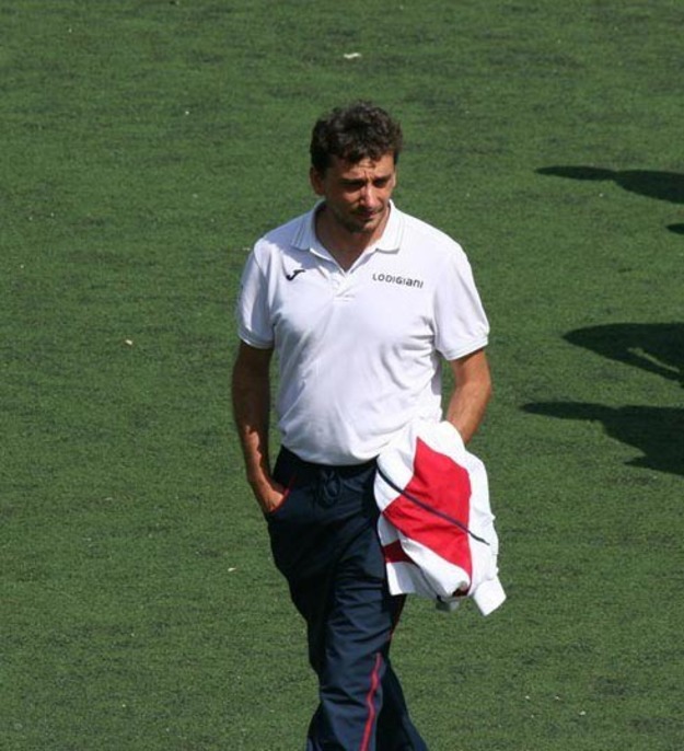 Il tecnico biancorosso Santucci