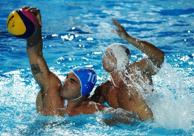 Alessandro Calcaterra in azione
