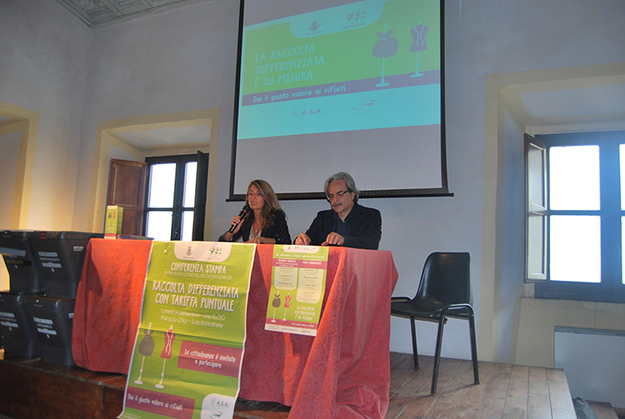 Momento della conferenza stampa