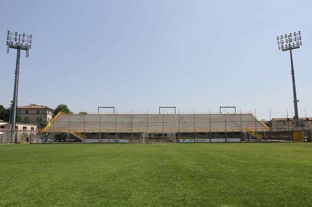 Lo Stadio Enrico Rocchi di Viterbo