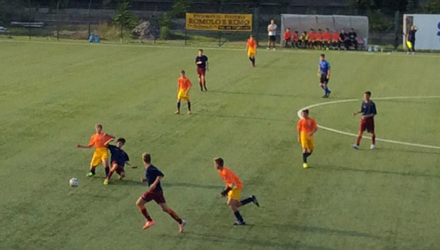 Totti SS in azione al Campo Roma