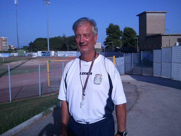 Il tecnico della Juniores Nazionali Eugenio De Min