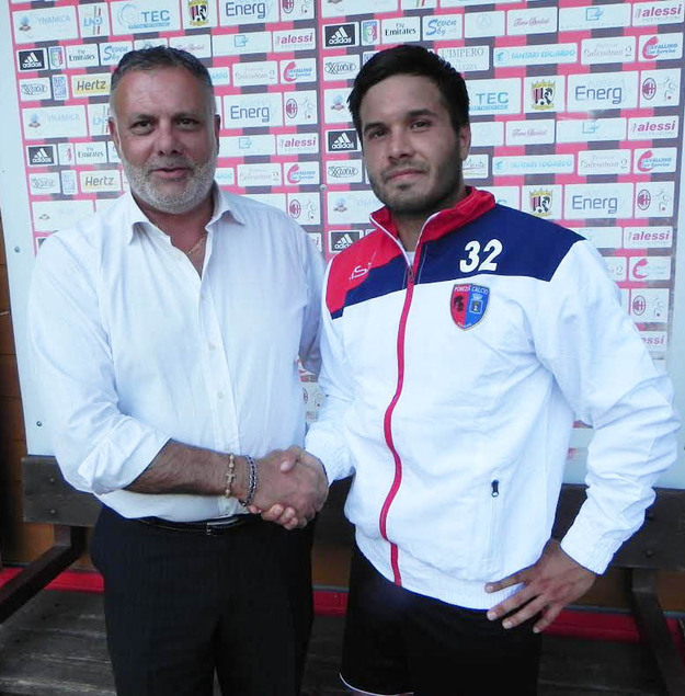 Il dg Piero Peri e Christian Giuffrida (Foto © Cannata)