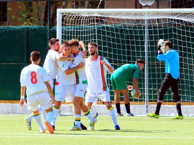 Malatesta, un gol che non è bastato ad evitare la sconfitta alla Finanza (foto GdF)