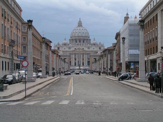 Via della Conciliazione: qui verrà predisposto un varco di accesso al Vaticano