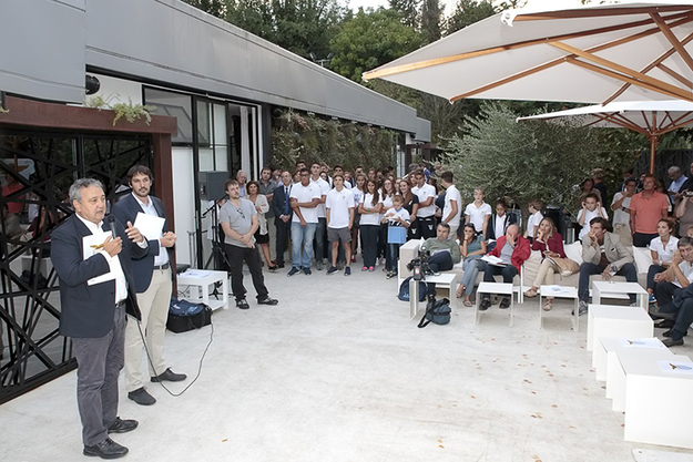 Un momento della presentazione