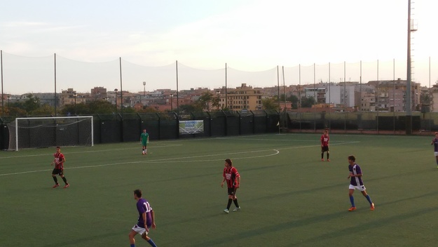Uno scatto dal match