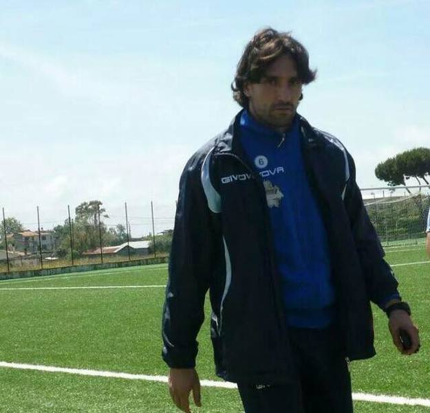 l'allenatore Cianciaruso dell'Atletico Formia