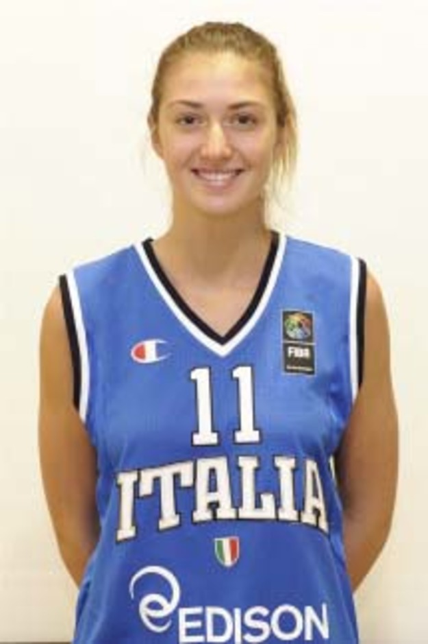 Marta Masoni giocatrice della Basket Frascati