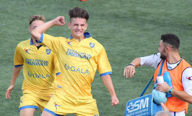 Marco D'Aguanno esulta dopo il gol ©Facebook