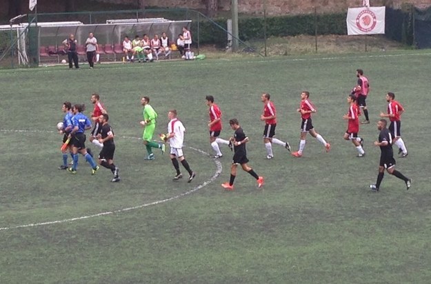 L'ingresso in campo
