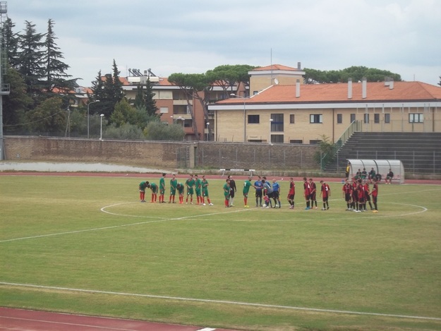 Uno scatto del match
