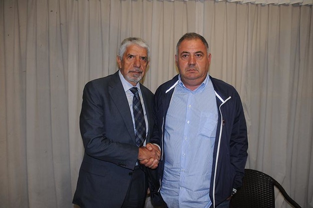 De Nicola e il Presidente Antonio Pezone