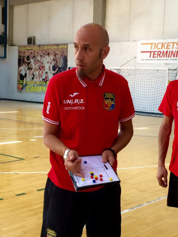 Mauro Micheli, tecnico del'Ardenza Ciampino
