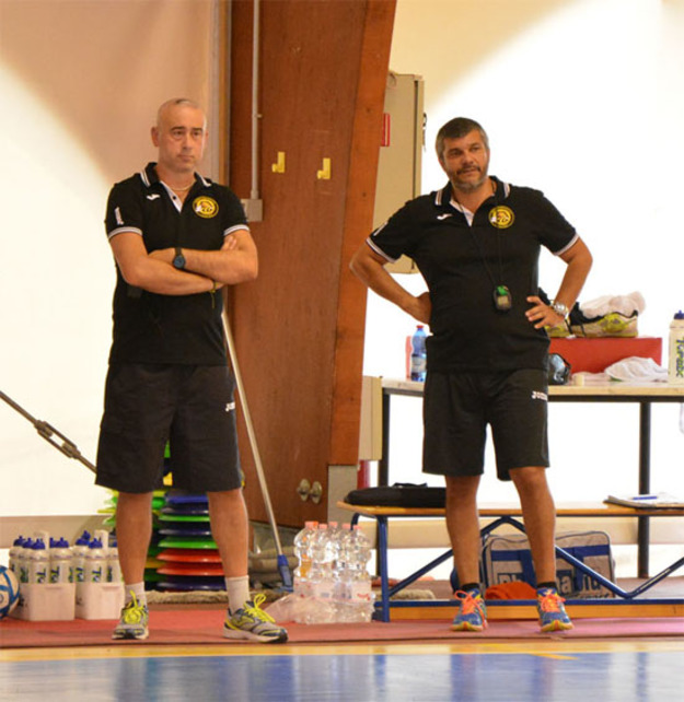 I tecnici Ferrara e Minicucci