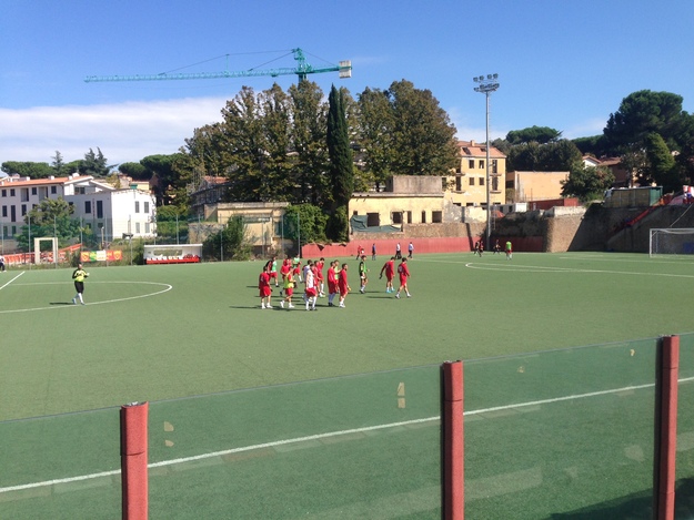 La Vivace Grottaferrata a fine partita 