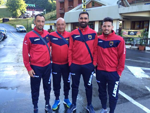 Marcello Belli (a sinistra) e il suo staff ©Facebook