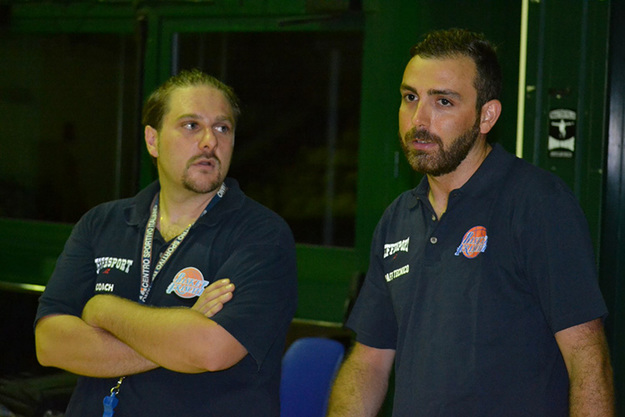 Martellino e coach Mocci