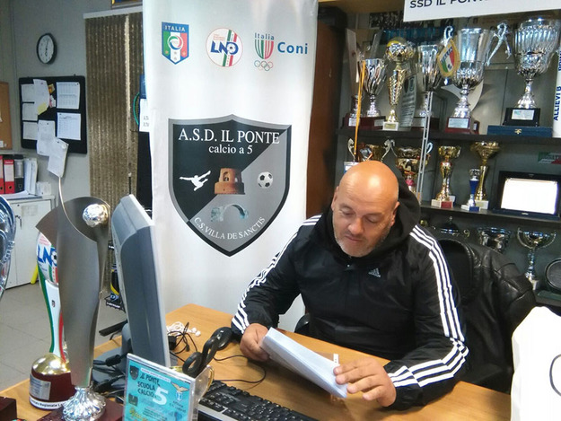 Alessandro Gattarelli, ds del settore agonistico de Il Ponte e tecnico di Juniores, Allievi e Giovanissimi