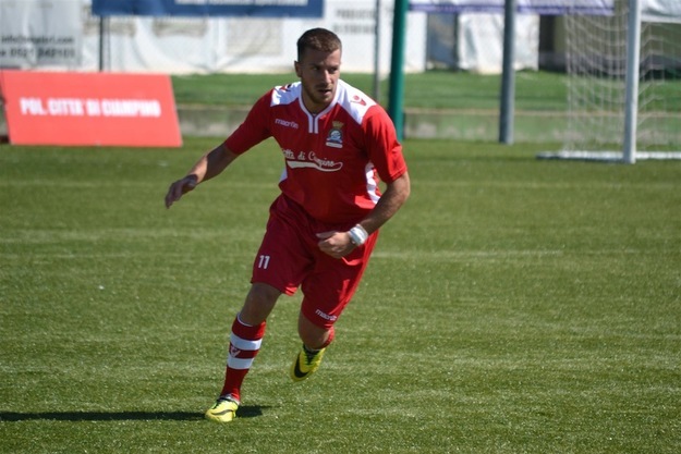 Pedrocchi, autore del gol ©cittadiciampino