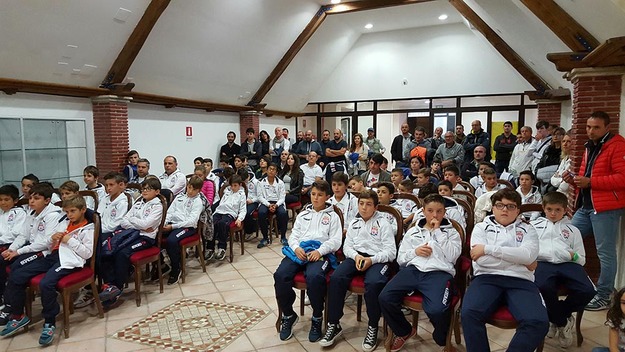 La platea alla presentazione