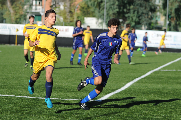 Uno scatto del big match ©Laura Del Gobbo