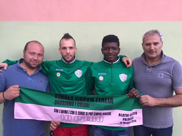 La presentazione di Ojekunle e Paglia