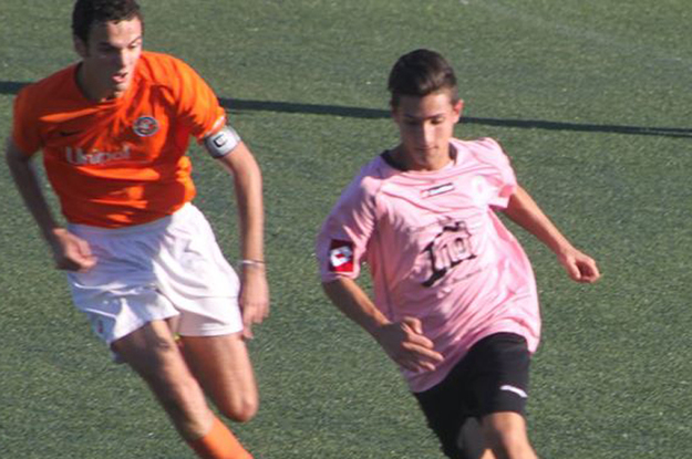 Corradini, autore di due gol Foto Facebook
