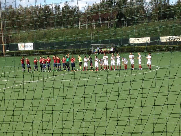 L'inizio del match