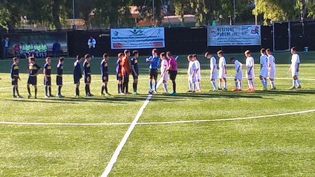 L'inizio del match