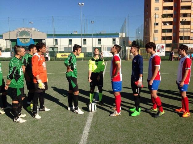 Uno scatto prima del match
