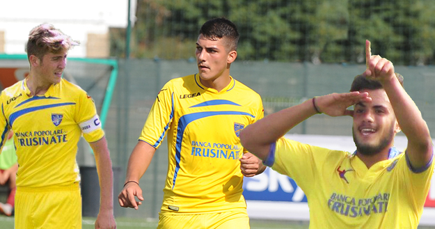 Francesco Altobello, Nicola Palmieri e Michele Volpe: i tre bomber del Frosinone ©Laura Del Gobbo - calcionazionale
