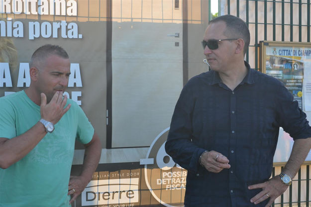 A sinistra Cececotto, a destra Fortuna