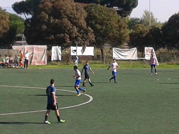 Uno scatto del match