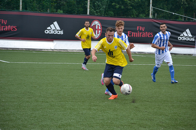 Francesco Balestrini in azione