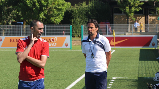 Sabato il derby: a sinistra Marcello Belli, a desra Giovanni Greco