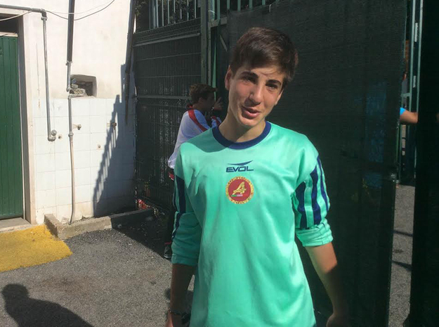 Falconi, subito dopo il match con la Totti S.S. ©Gazzetta Regionale